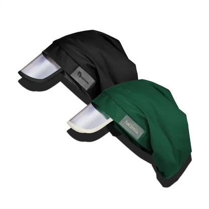 Hairbrella Satin- Lined, Waterproof, Rain Hat Bundle (2)