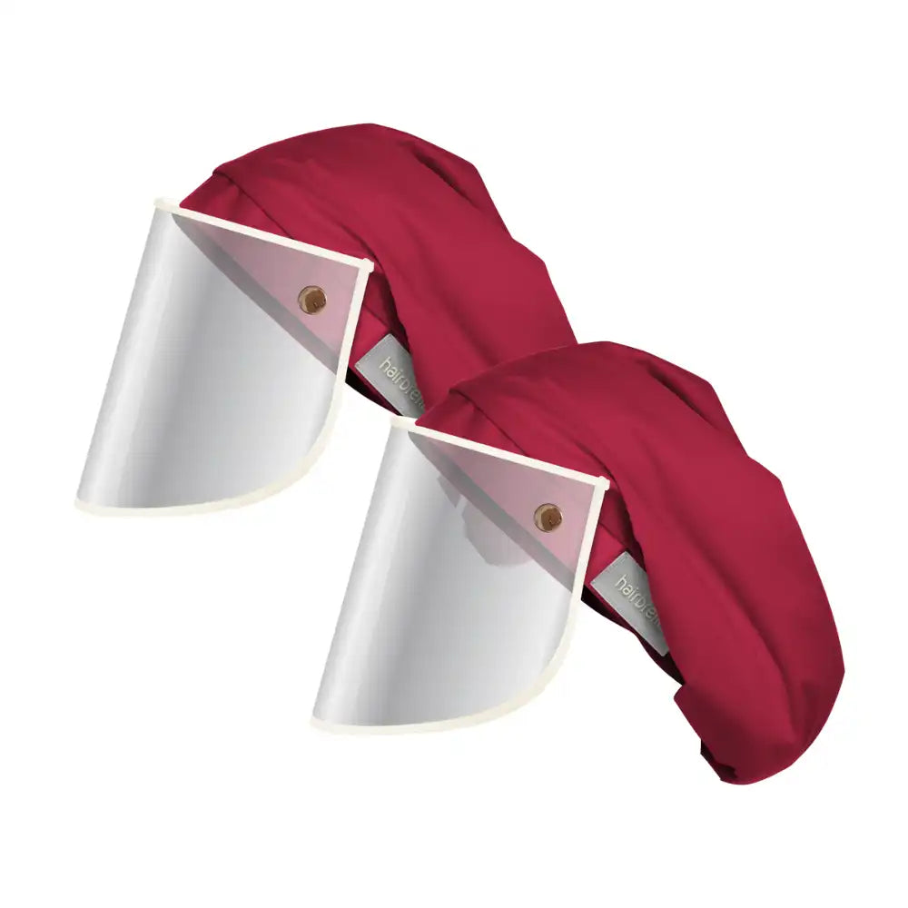 Hairbrella Pro XL Rain Hat + Face Shield - Bundle (2)