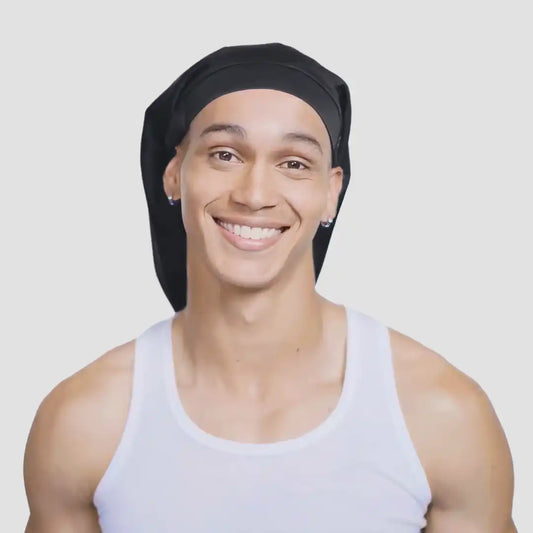 Hairbrella Satin-Lined Shower Cap for Men