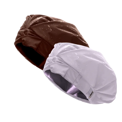 Hairbrella Satin-Lined Shower Cap - Bundle (2)