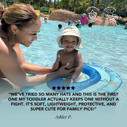 Satin-Lined, Waterproof Kid's Sun Hat
