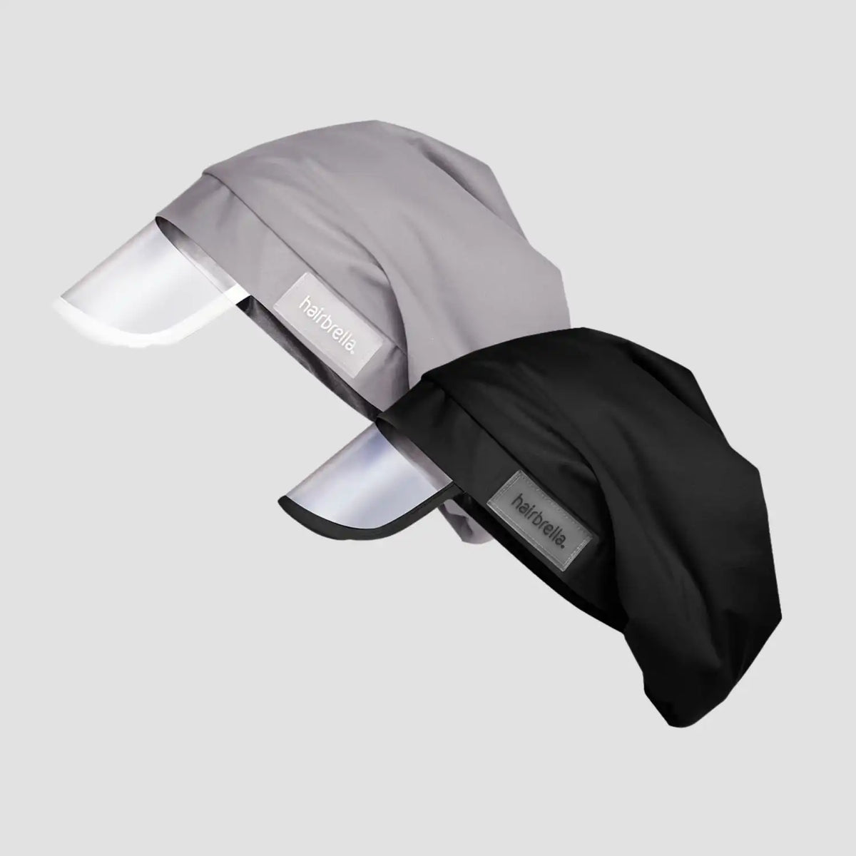 Hairbrella Satin- Lined, Waterproof, Rain Hat Bundle (2)