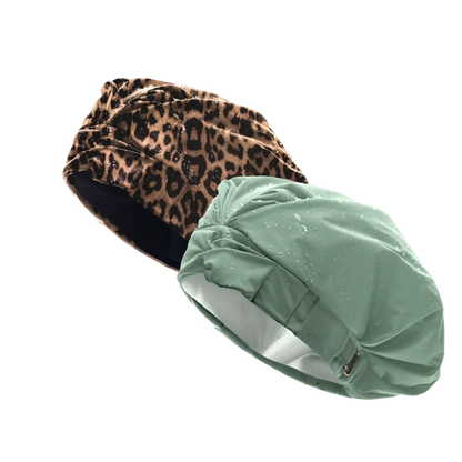 Hairbrella Satin-Lined Shower Cap - Bundle (2)
