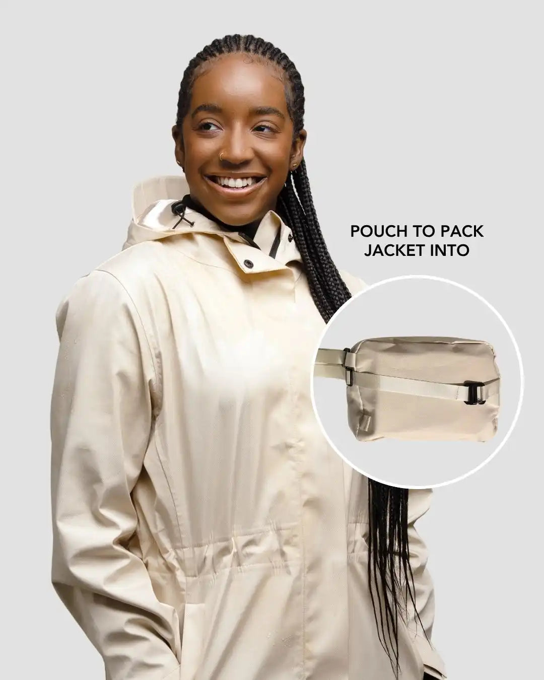 Satin-Lined, Waterproof Lite Rain Jacket Bundle