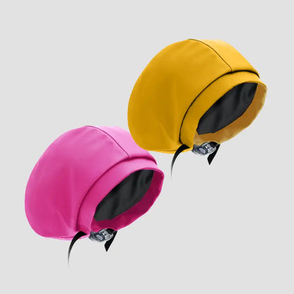 Hairbrella Satin-Lined Waterproof, Adjustable Classic Swim Cap, Pink Bundle (2)