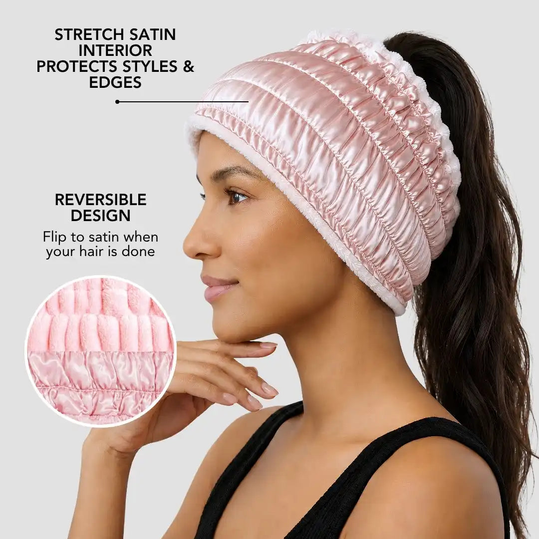 Hairbrella 2-in-1 Satin Spa Headband™ , Bundle of 3