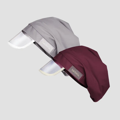 Hairbrella Satin- Lined, Waterproof, Rain Hat Bundle (2)