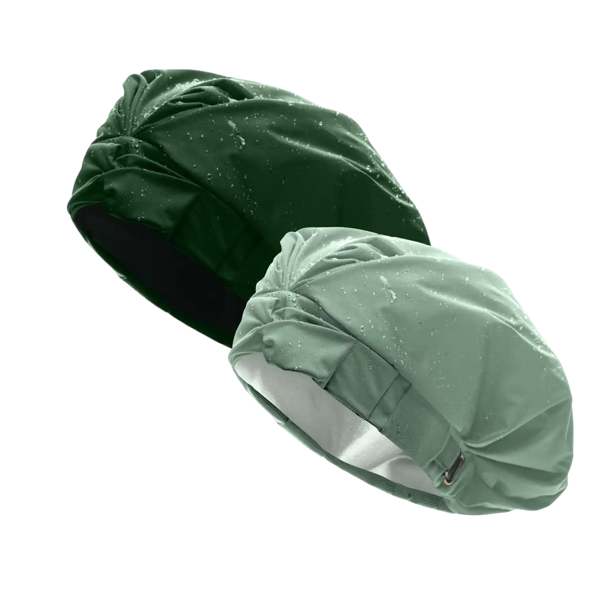 Hairbrella Satin-Lined Shower Cap - Bundle (2)