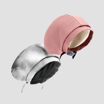 Hairbrella Satin-Lined Waterproof, Adjustable Swim Cap, Blush Bundle (2)