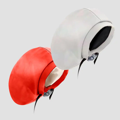 Hairbrella Satin-Lined Waterproof, Adjustable XL Swim Cap, Peach Bundle (2)