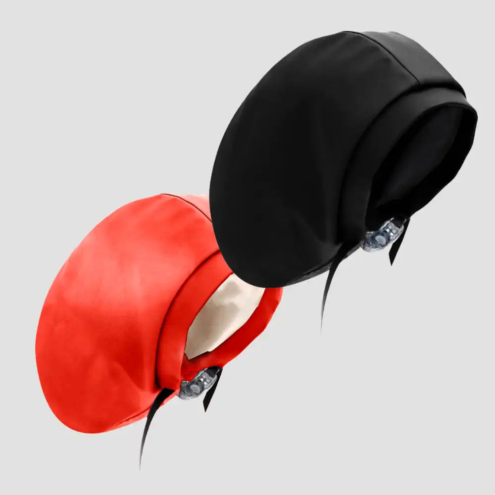 Hairbrella Satin-Lined Waterproof, Adjustable XL Swim Cap, Peach Bundle (2)