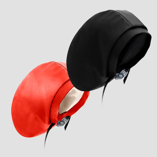 Hairbrella Satin-Lined Waterproof, Adjustable XL Swim Cap, Peach Bundle (2)