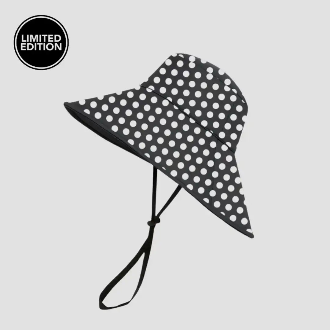 Hairbrella Satin-Lined, Waterproof, Wide Brim Sun Hat