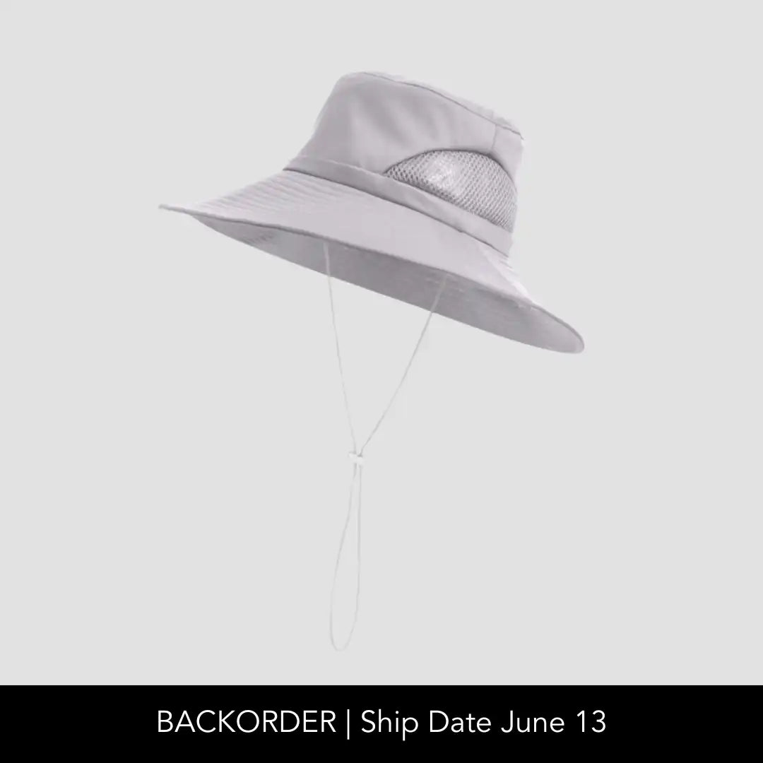 Satin-Lined, Waterproof Hiking Sun Hat