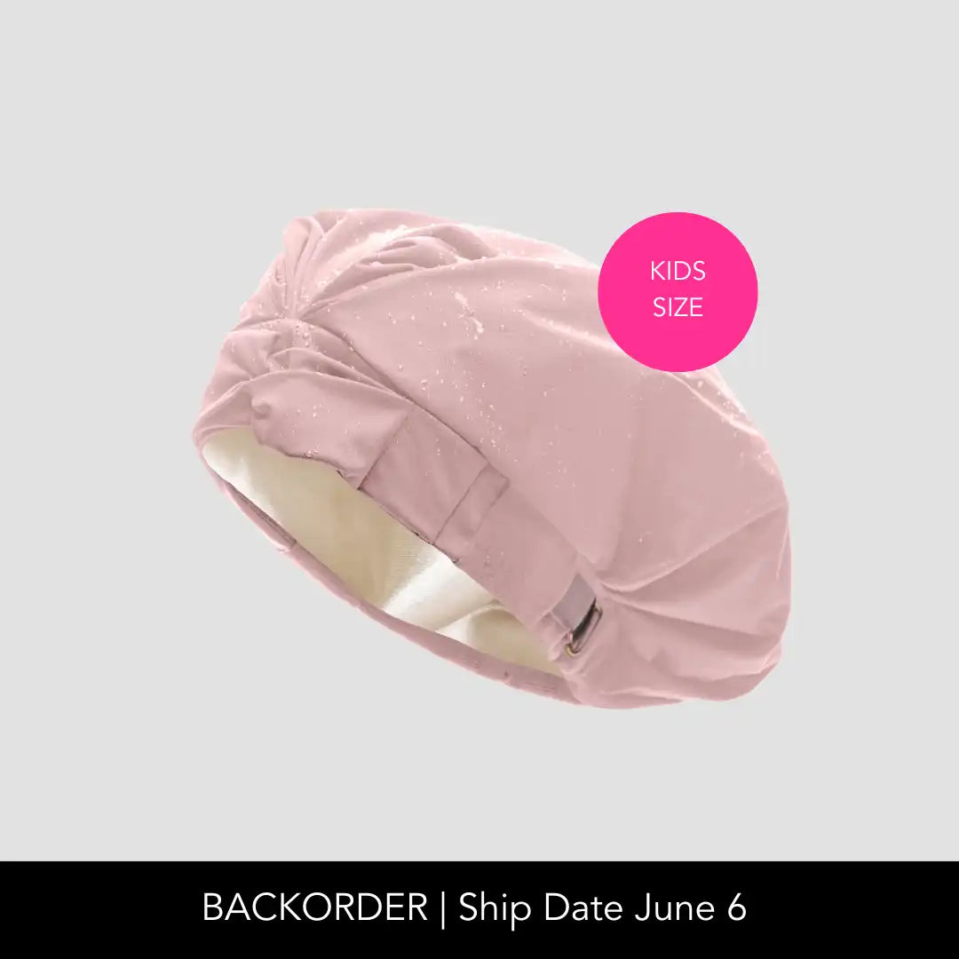 Hairbrella Satin-Lined Kids' Shower Cap