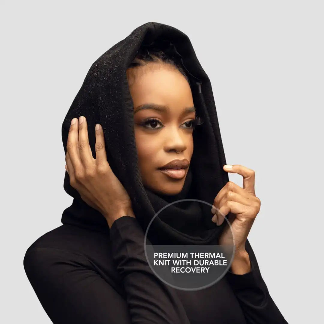 Satin Lined, Waterproof Infinity Rain Scarf