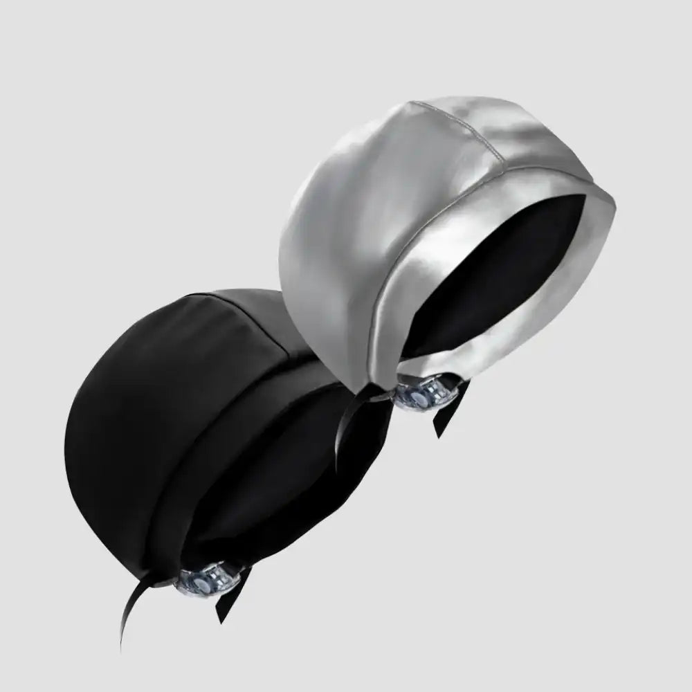 Hairbrella Satin-Lined Waterproof, Adjustable Swim Cap, Bundle (2)