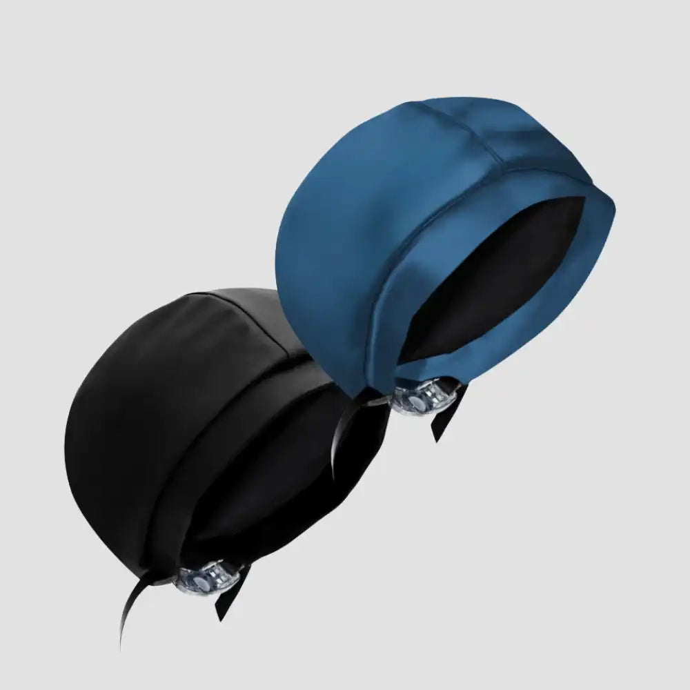 Hairbrella Satin-Lined Waterproof, Adjustable Swim Cap, Bundle (2)
