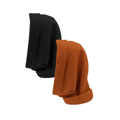 Hairbrella Satin Lined, Waterproof Infinity Rain Scarf - Bundle (2)