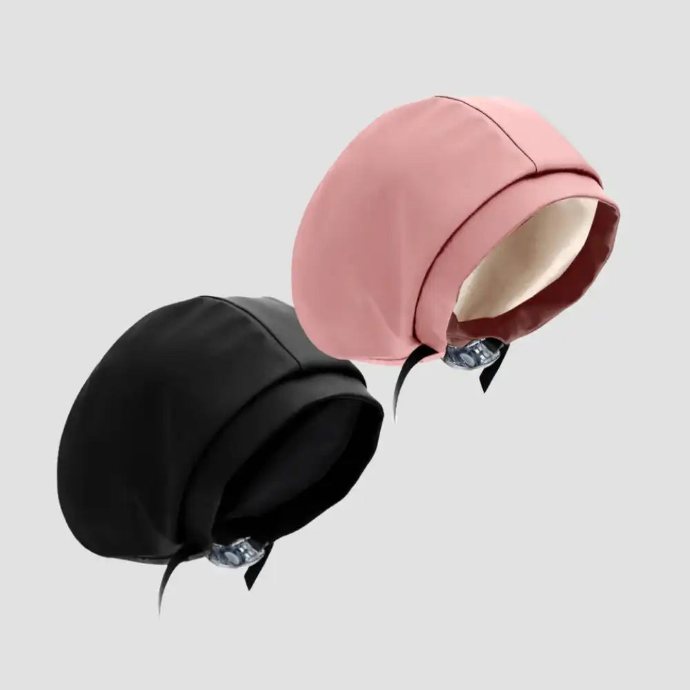 Hairbrella Satin-Lined Waterproof, Adjustable Classic Swim Cap, Bundle (2)
