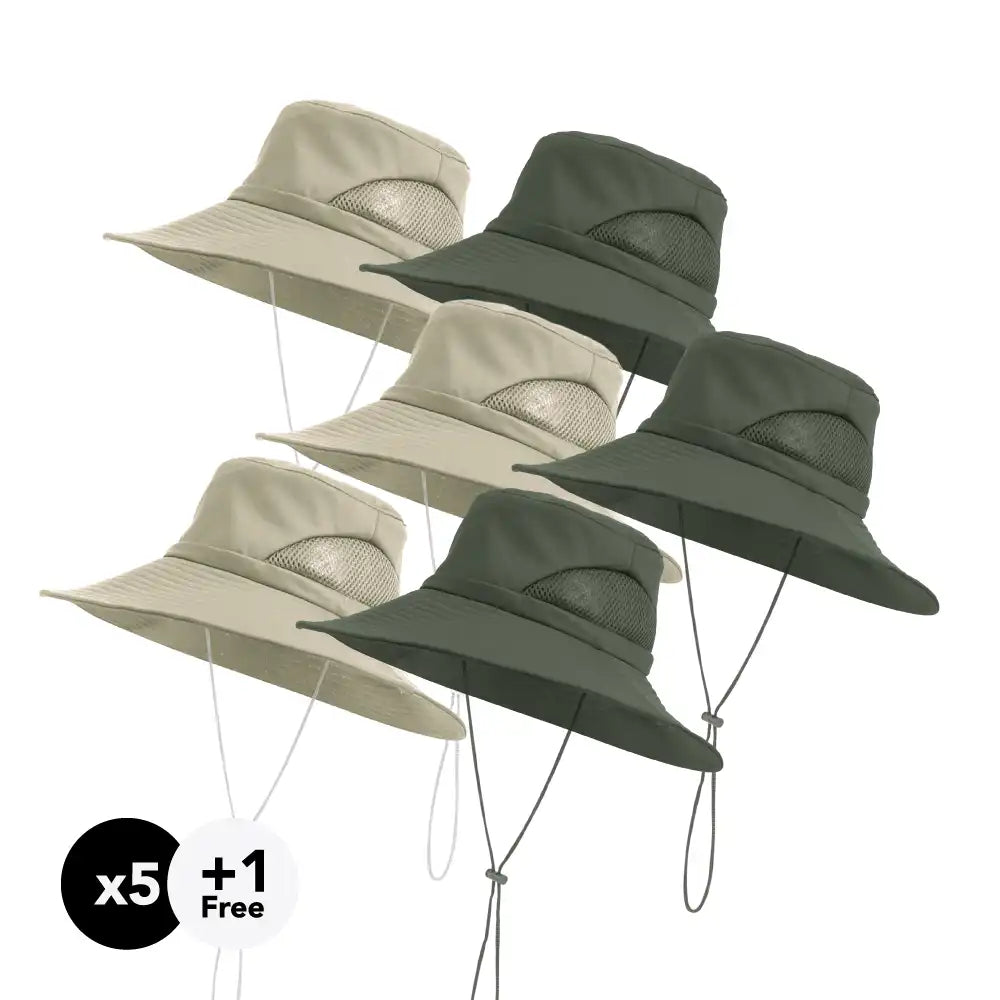 Satin-Lined, Waterproof Sun Hat, Bundle Hat (6)
