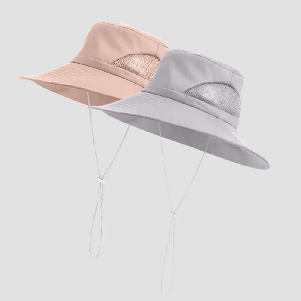 Satin-Lined, Waterproof Sun Hat, Bundle Set (2)