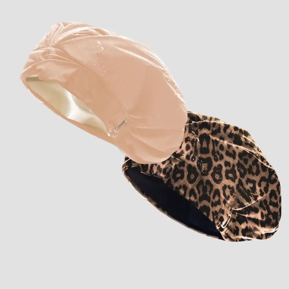 Hairbrella Satin-Lined Shower Cap XL - Bundle (2)