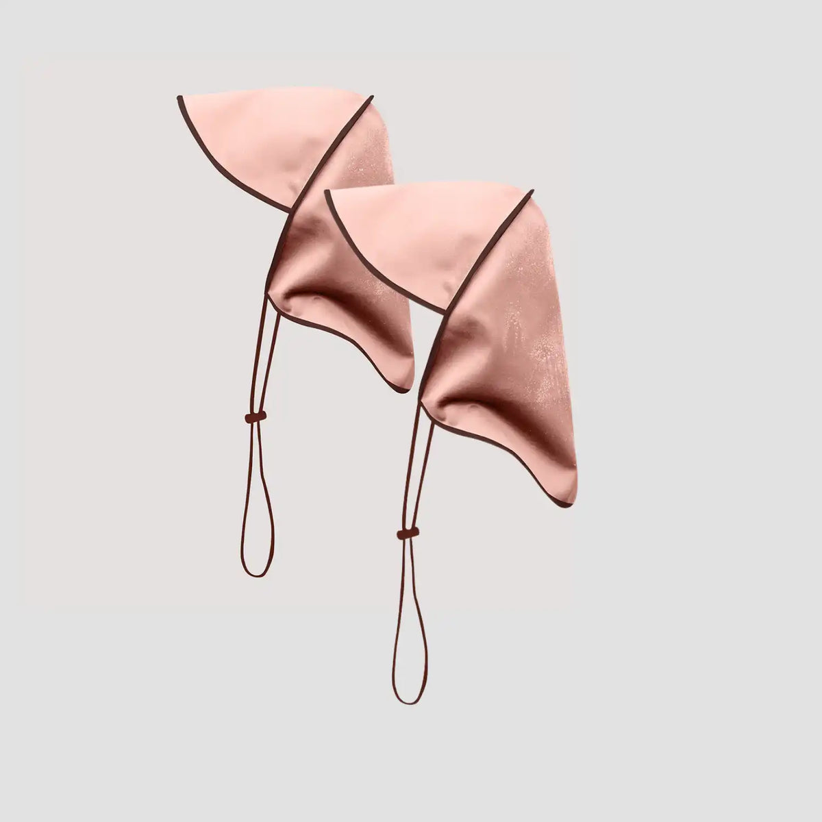 Hairbrella Satin- Lined, Waterproof, Rain Bonnét Bundle (2)