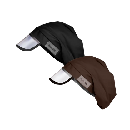 Hairbrella Classic Satin-Lined Rain Hat - Bundle (2)
