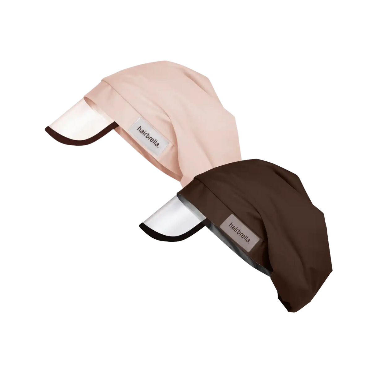 Hairbrella Classic Satin-Lined Rain Hat - Bundle (2)