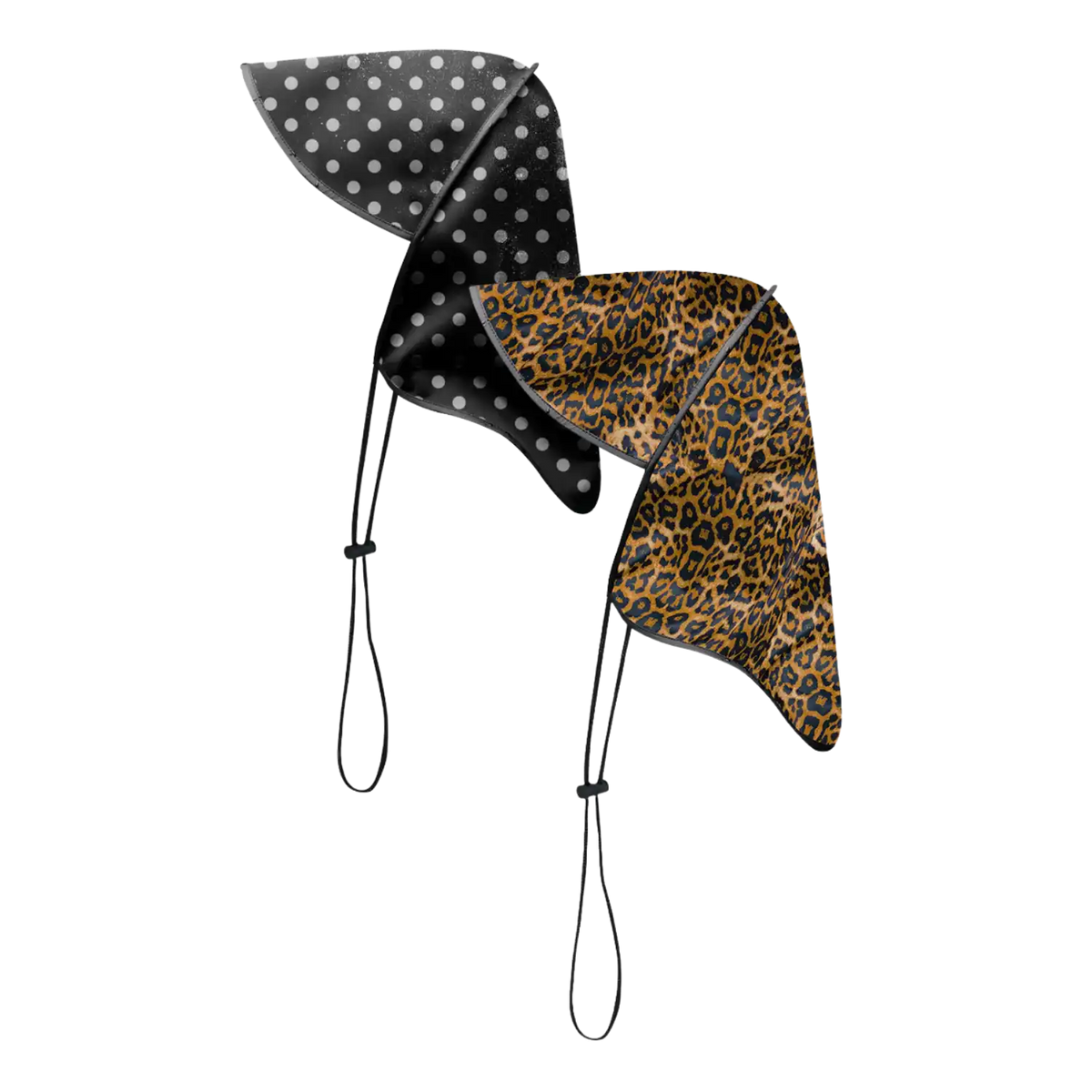Hairbrella Satin- Lined, Waterproof, Rain Bonnét Bundle (2)