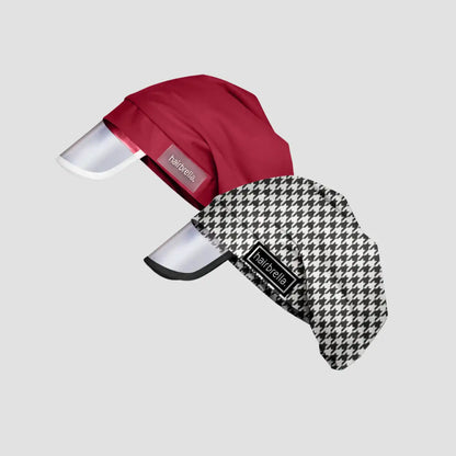 Hairbrella Satin- Lined, Waterproof, Rain Hat Bundle (2)