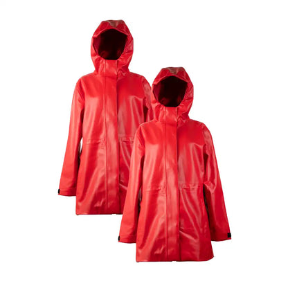 Rain Jacket, Waterproof, Satin-Lined Hood, Bundle (2)