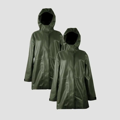 Rain Jacket, Waterproof, Satin-Lined Hood, Bundle (2)