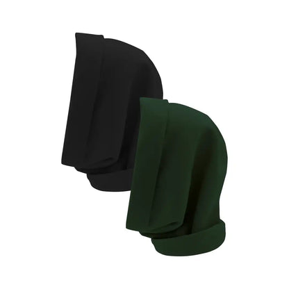 Hairbrella Satin Lined, Waterproof Infinity Rain Scarf - Bundle (2)