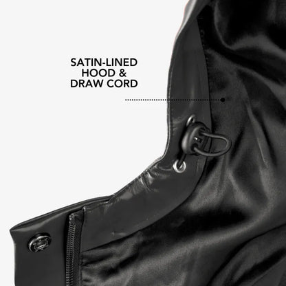 Hairbrella Satin-Lined, Waterproof Rain Jacket