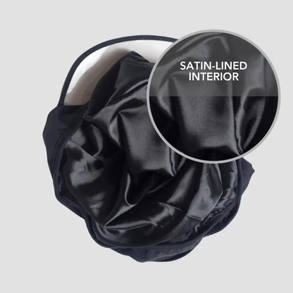 Hairbrella Satin-Lined, Waterproof Rain Hat