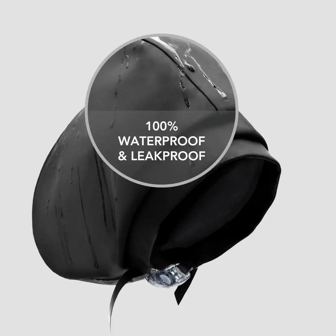 Hairbrella Satin-Lined Waterproof, Adjustable Kid's Swim Cap