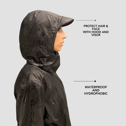 Waterproof Essentials: Rain Jacket & Hat Bundle