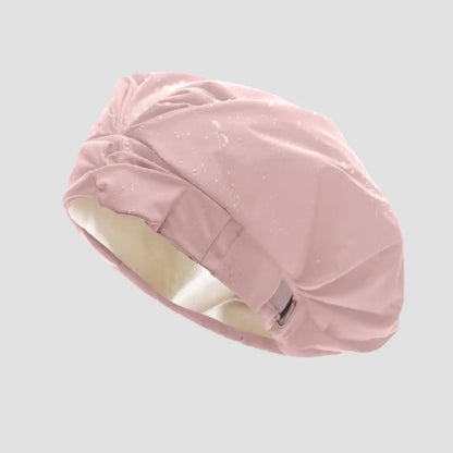 Hairbrella Satin-Lined Waterproof, Adjustable Shower Cap Men
