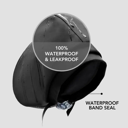 Hairbrella Satin-Lined Waterproof, Adjustable XL Swim Cap, Ocean Bundle (2)