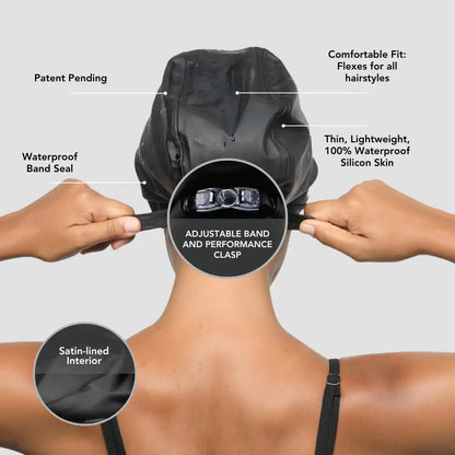 Hairbrella Swim Cap for Braids & Protective Styles