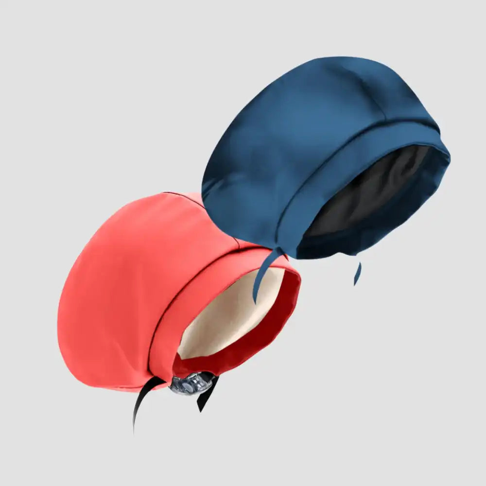 Hairbrella Satin-Lined Waterproof, Adjustable Classic Swim Cap, Bundle (2)