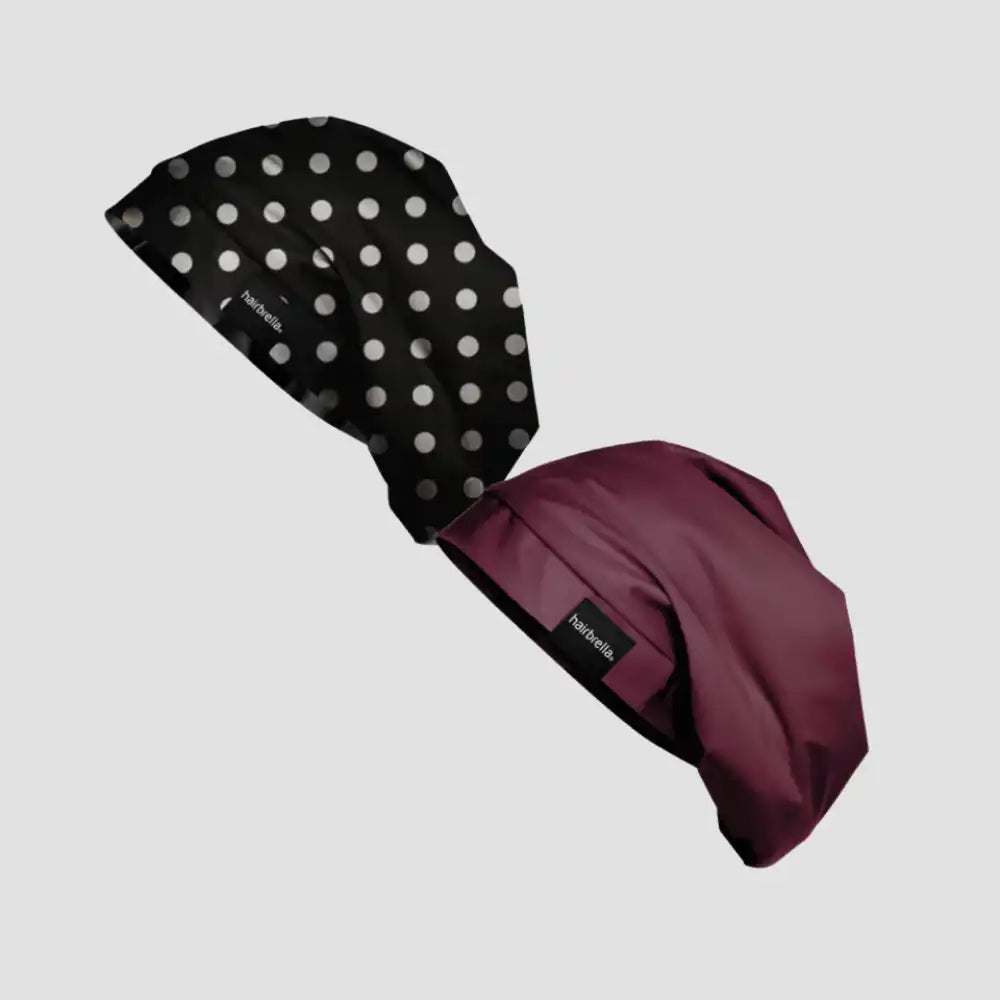 Hairbrella Satin-Lined Sleep Cap - Bundle (2)