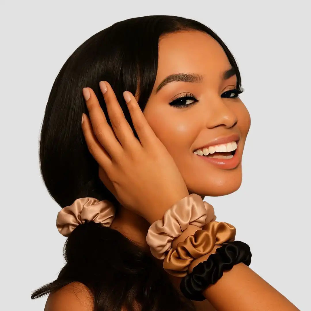 Hairbrella Satin Scrunchies