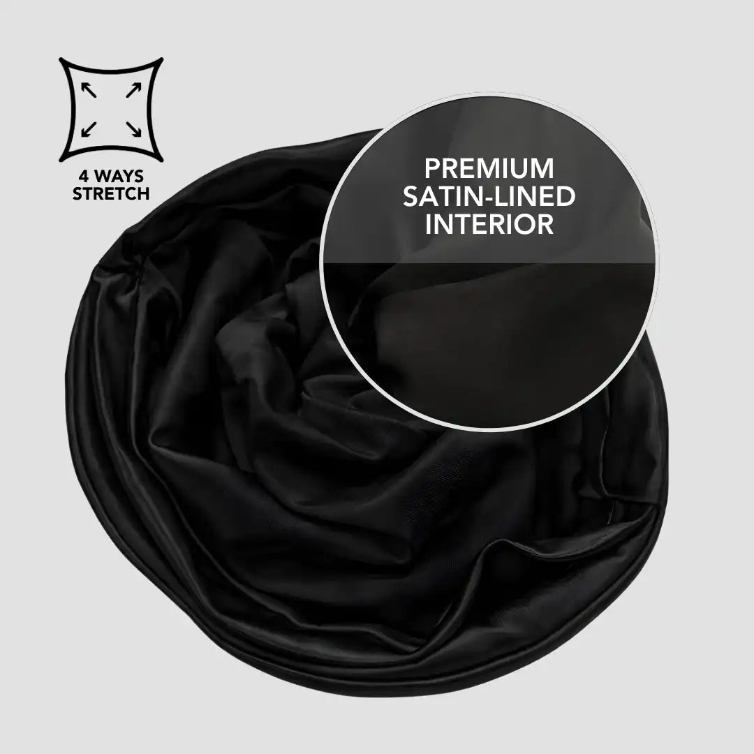 Satin-Lined, Convertible Nap Cap™ with Hidden Eye Mask, Bundle 2