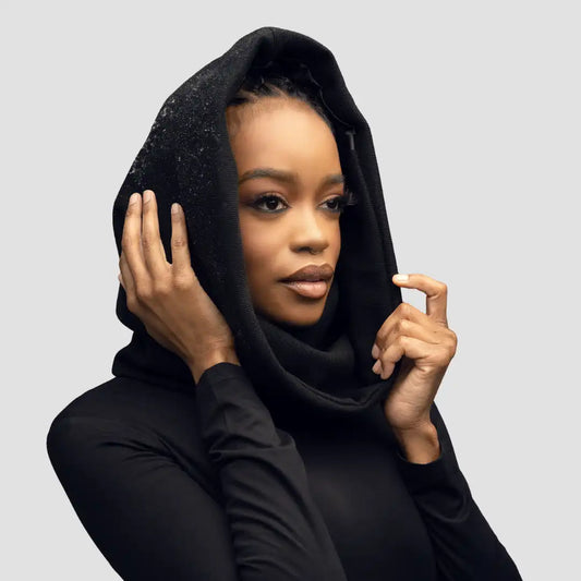 Satin Lined, Waterproof Infinity Rain Scarf