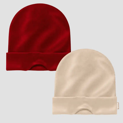 Satin-Lined, Convertible Nap Cap™ with Hidden Eye Mask, Bundle 2