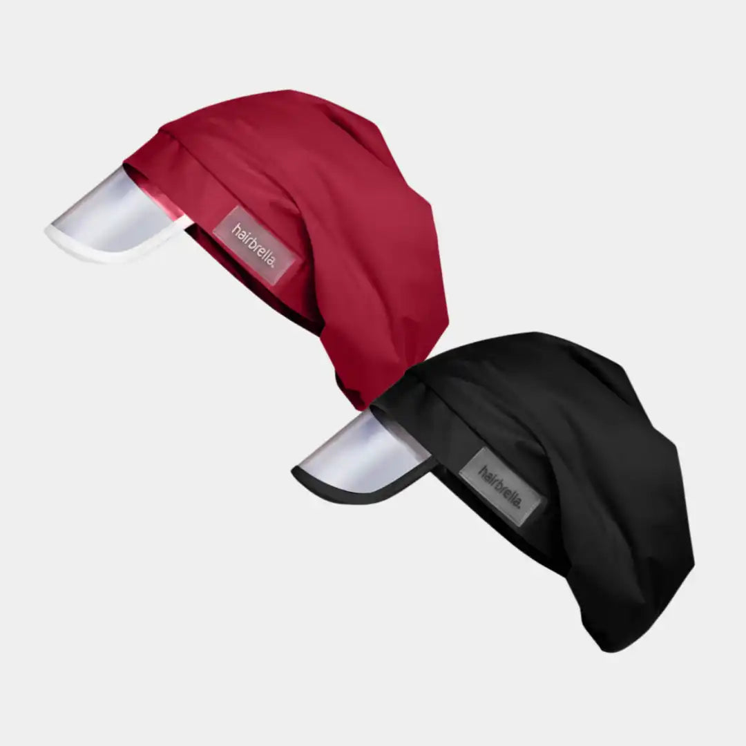 Hairbrella Classic XL Satin-Lined Rain Hat - Bundle (2)
