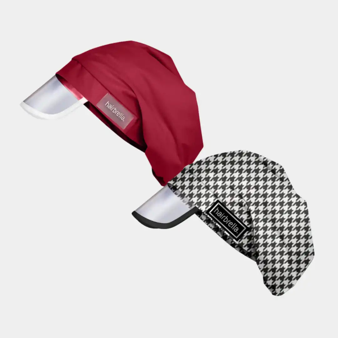 Hairbrella Classic XL Satin-Lined Rain Hat - Bundle (2)